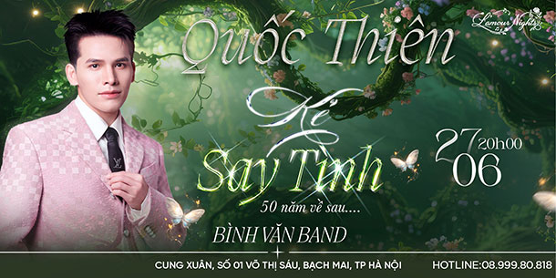 Liveshow Quốc Thiên: Kẻ Say Tình 50 năm Về Sau - Khách mời Nguyễn Đình Tuấn Dũng