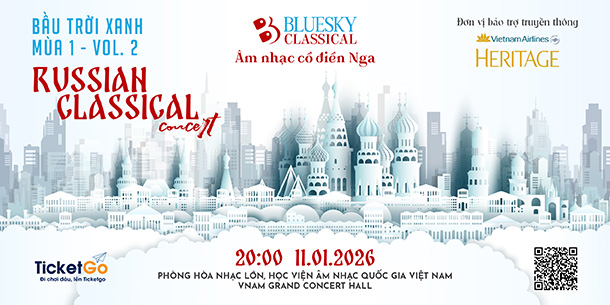 Hòa nhạc giao hưởng BLUESKY Season 1, Vol 2: RUSSIAN CLASSICAL