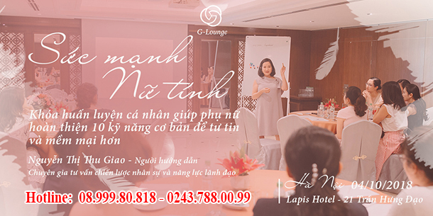 Khóa Huấn Luyện Chuyên Nghiệp - SỨC MẠNH NỮ TÍNH