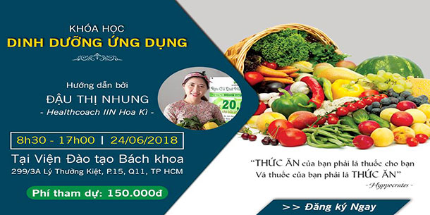Khóa học Dinh dưỡng Ứng dụng