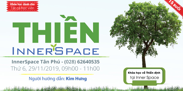 THIỀN Innerspace - Học 15 buổi