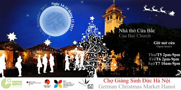 Hội Chợ Giáng Sinh Đức 2017 tại Hà Nội