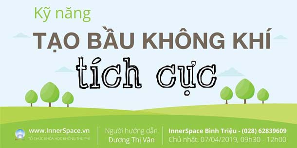 Khóa học - Kỹ năng tạo bầu không khí tích cực