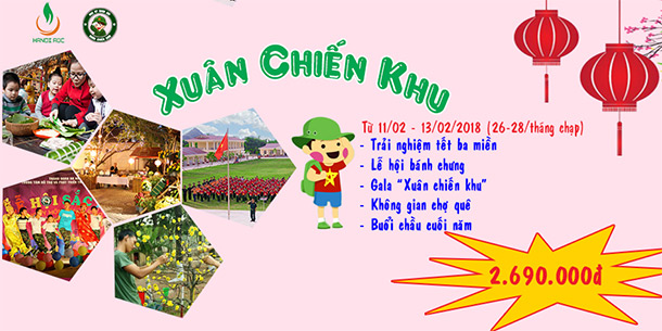 Chương trình trải nghiệm HỌC KỲ QUÂN ĐỘI - XUÂN CHIẾN KHU NĂM 2018.