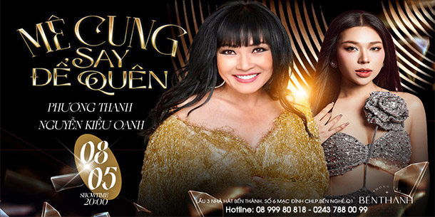 [ BẾN THÀNH] Đêm nhạc PHƯƠNG THANH - NGUYỄN KIỀU OANH