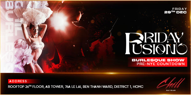 Friday  Fusion | Pre-NYE Countdown: BURLESQUE SHOW 