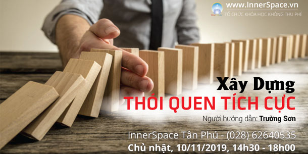 Khóa học Xây dựng thói quen tích cực tại Innerspace Việt Nam