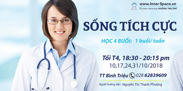 Khóa học trải nghiệm 4 buổi - SỐNG TÍCH CỰC