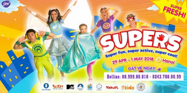 Nhạc kịch thiếu nhi Hi-5 SUPERS - tại Hà Nội