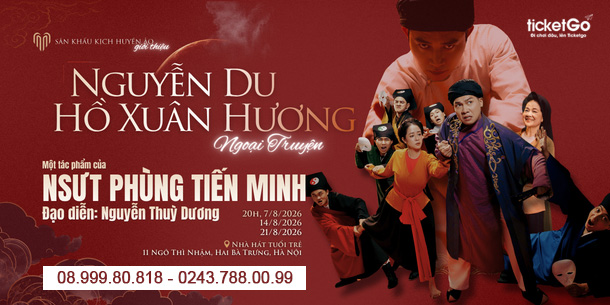 Sân khấu kịch huyền ảo | Nguyễn Du – Hồ Xuân Hương Ngoại Truyện (suất diễn 3)