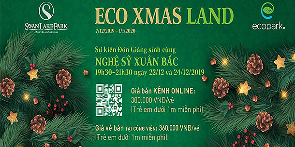 Đón tuyết rơi mùa Giáng sinh cùng nghệ sỹ Xuân Bắc tại Ngôi làng Bắc Âu - Ecopark