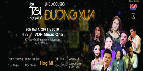 Live Aucostic Đường Xưa