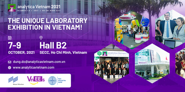 Analytica Vietnam 2021: Triển lãm Quốc tế lần thứ 7 về Công nghệ Thí nghiệm, Phân tích, Công nghệ Sinh học & Chẩn đoán