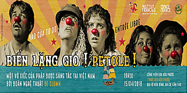 Diễn vở xiếc “Biển lặng gió”