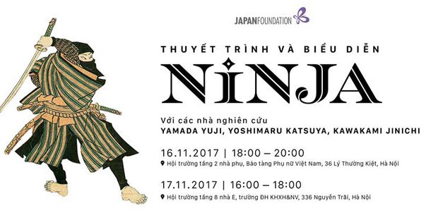 Thuyết trình và biểu diễn NINJA NHẬT BẢN