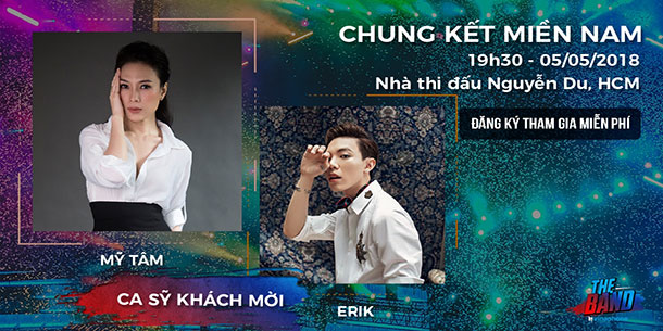 Đêm chung kết Miền Nam - The band by Vinaphone