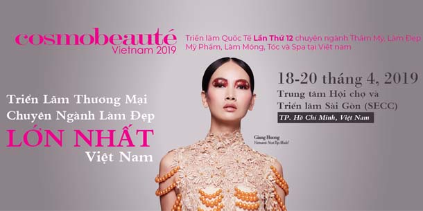 Triển lãm Cosmobeauté Vietnam 2019