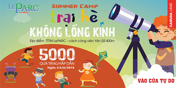 Gamuda - Trại Hè "Không Lồng Kính" - Vào cửa Free