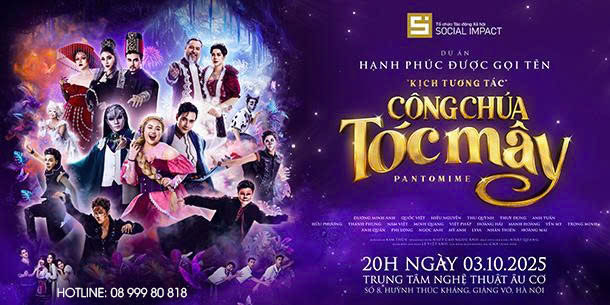 Mở bán vé kịch tương tác Công Chúa Tóc Mây