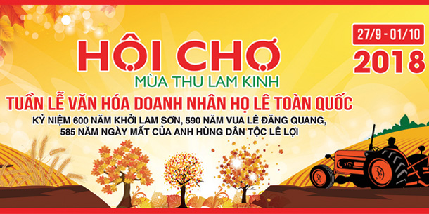 HỘI CHỢ MÙA THU LAM KINH 2018