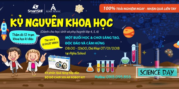 Ngày hội Science Day - Kỷ nguyên khoa học