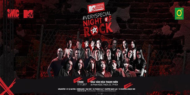  MTV Connection Tháng 11 - #Veryspecial Night of Rock