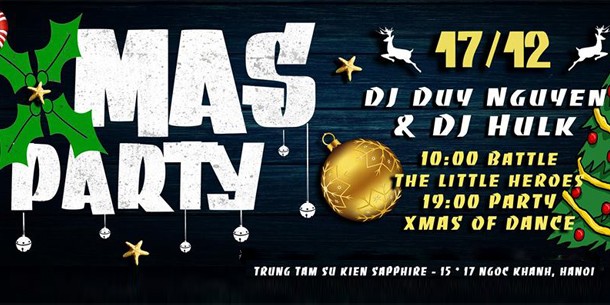 X MAS PARTY - ĐÊM GIÁNG SINH ĐÁNG NHỚ 