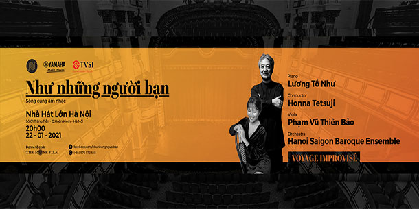 Bán vé sự kiện hòa nhạc: Như những người bạn