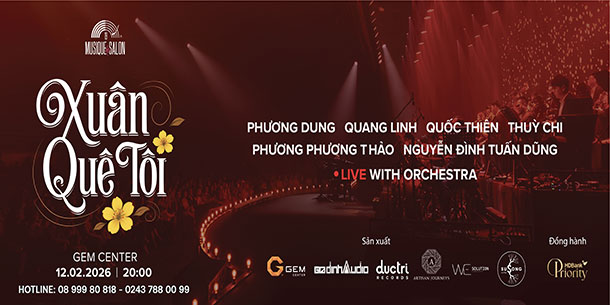 MUSIQUE DE SALON 19 - XUÂN QUÊ TÔI | TP. HỒ CHÍ MINH