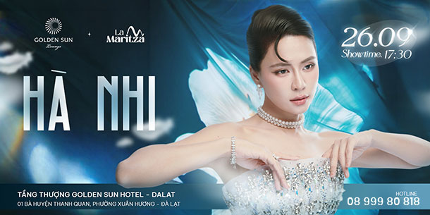 Hà Nhi Live in DaLat | 26.09.2026 tại La Maritza