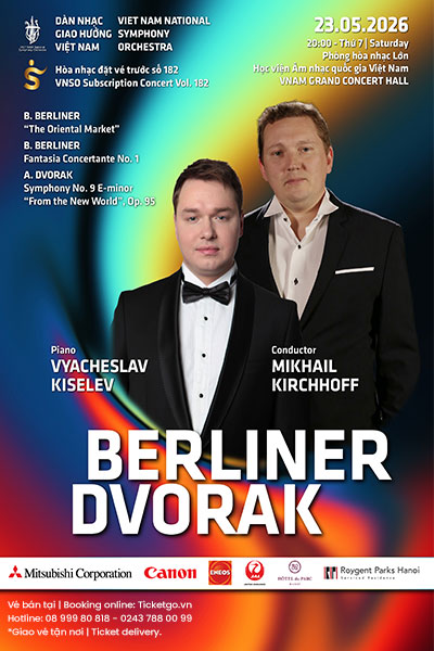 Hòa nhạc đặc trước số 182- Subscription Concert Vol 182: Berliner Dvorak