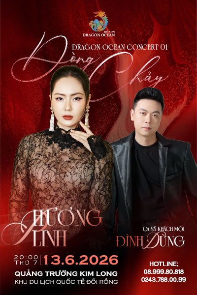 Dragon Ocean Concert 1 tại Hải Phòng: Dòng Chảy  | Phương Linh & Đình Dũng