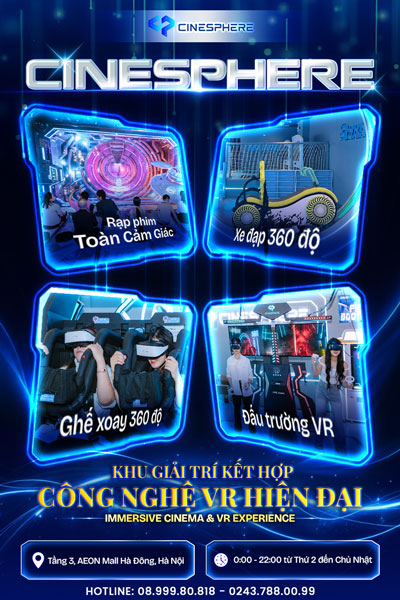 CINESPHERE - AEON MALL HÀ ĐÔNG - HÀ NỘI