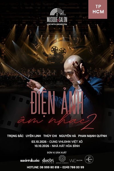TP.HỒ CHÍ MINH | Musique de salon 22 - Âm Nhạc và Điện Ảnh - 10.10.2026