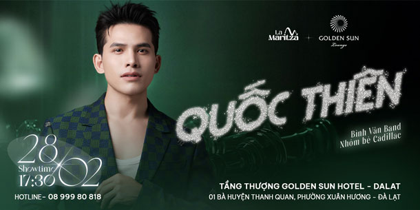 Quốc Thiên - Hẹn Nhau Trong Giấc Mơ tại La Maritza Đà Lạt
