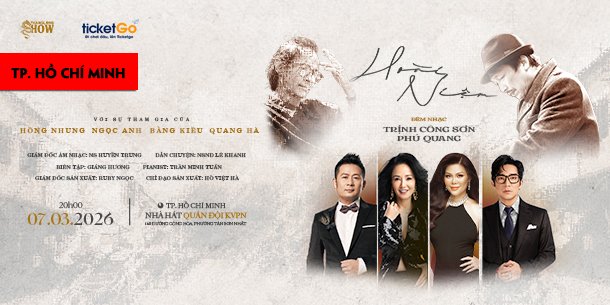TP.Hồ Chí Minh - Đêm nhạc Trịnh Công Sơn - Phú Quang | HOÀI NIỆM