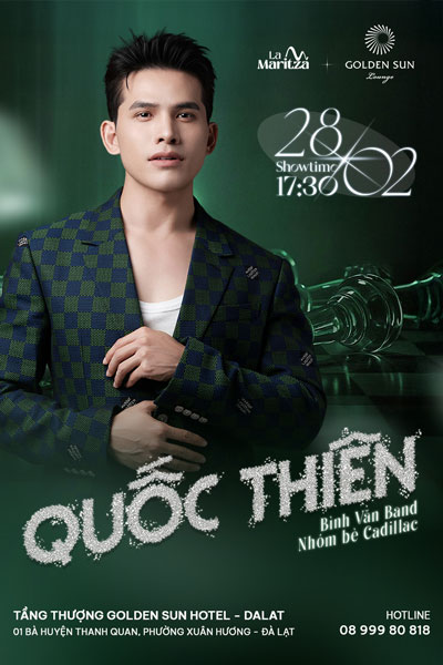 Quốc Thiên - Hẹn Nhau Trong Giấc Mơ tại La Maritza Đà Lạt