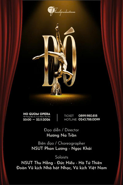 Vở Ballet Đương Đại: DÓ - DÓ SHOW | 22.11.2026