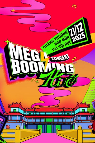 Chính thức mở bán vé: Đại nhạc hội "Mega Booming 2025" (Day 2)