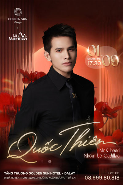 Quốc Thiên tại La Maritza Đà Lạt | 01.09.2026