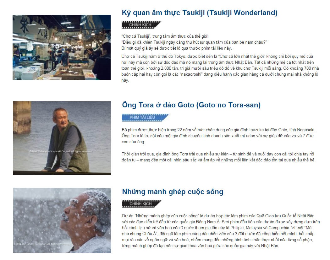 Liên hoan phim Nhật Bản 2017