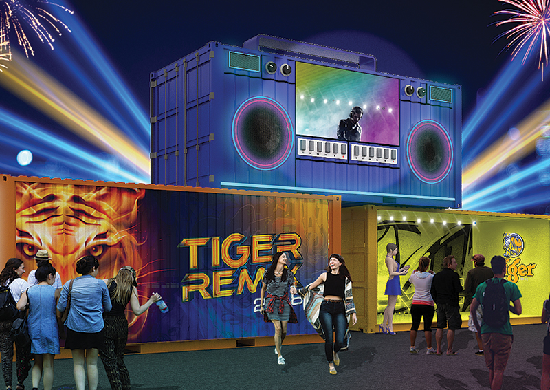 LỄ HỘI  M NHẠC TIGER REMIX ĐÁNH THỨC BẢN LĨNH