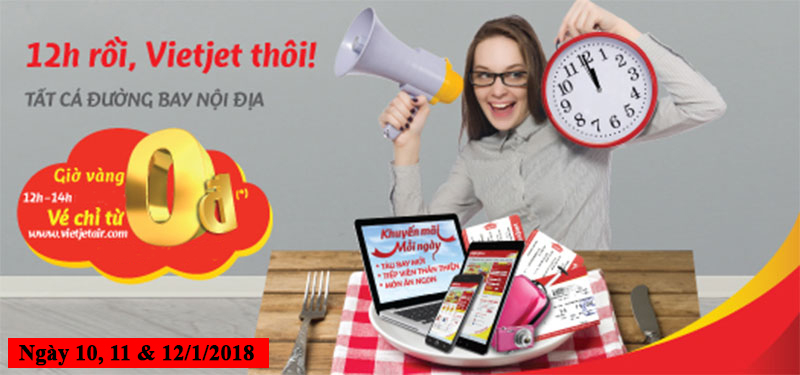 Chỉ còn 1 ngày duy nhất để săn vé máy bay 0 đồng trong dịp Tết Âm lịch 2018